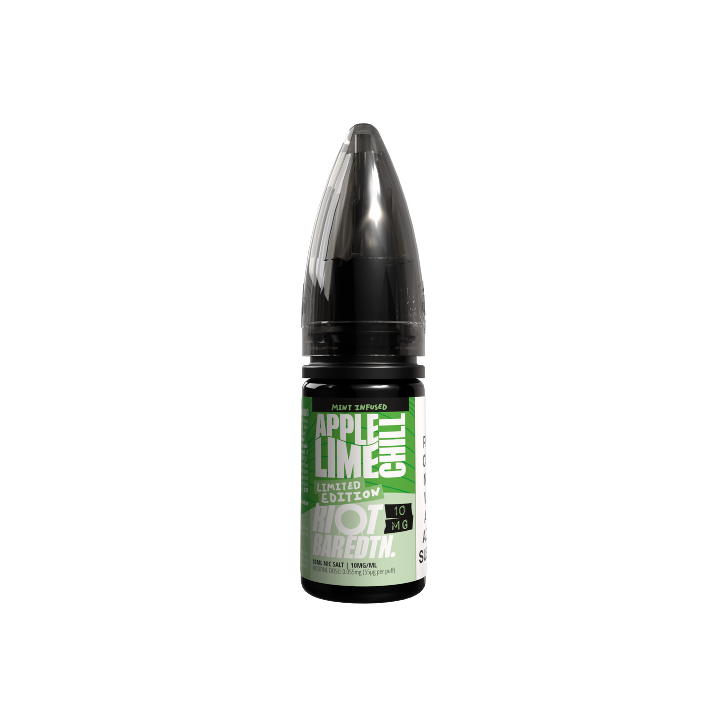 APPLE LIME CHILL - LMTD ETDN - 10ML NIC SALT E-LIQUID - 5MG | 10MG | 20MG BY RIOT SQUAD - VapePure