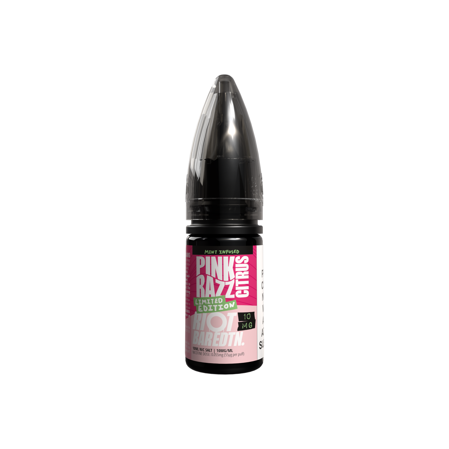 PINK RAZZ CITRUS - LMTD ETDN - 10ML NIC SALT E-LIQUID - 5MG | 10MG | 20MG BY RIOT SQUAD - VapePure