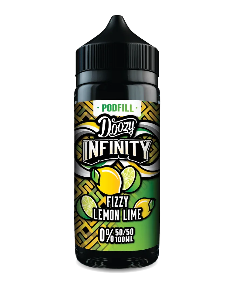 Doozy Infinity Fizzy & Lemon E-Liquid Shortfill 50/50