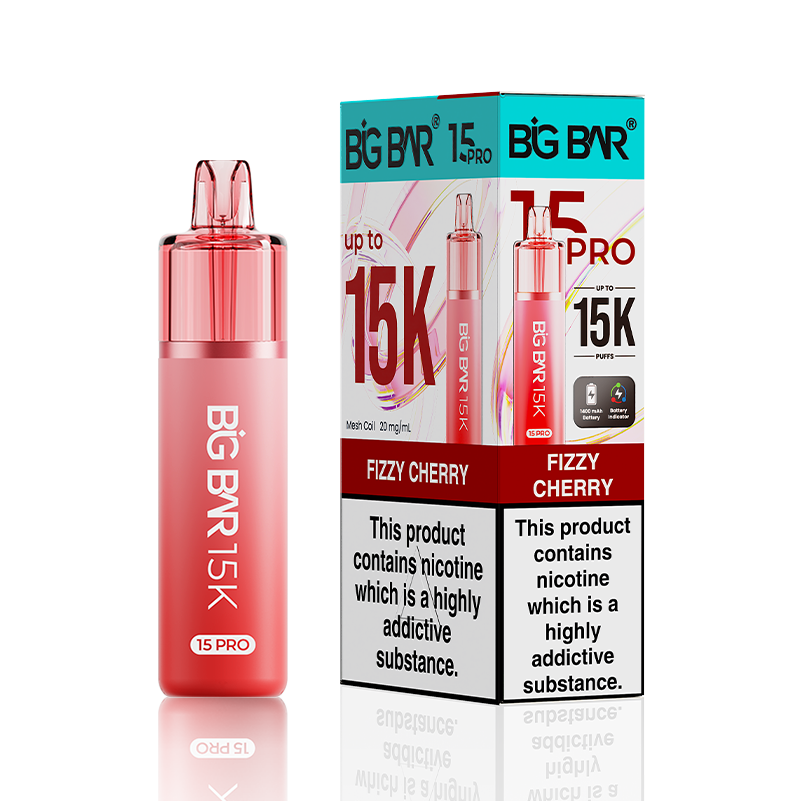 Fizzy Cherry Big Bar Pro Prefilled Vape Kit