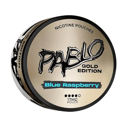 BLUE RASPBERRY - PABLO GOLD EDITION NICOTINE POUCHES - 20PCS - 17MG - VapePure