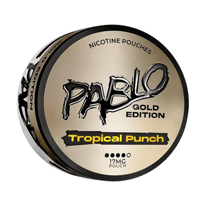 TROPICAL PUNCH - PABLO GOLD EDITION NICOTINE POUCHES - 20PCS - 17MG - VapePure