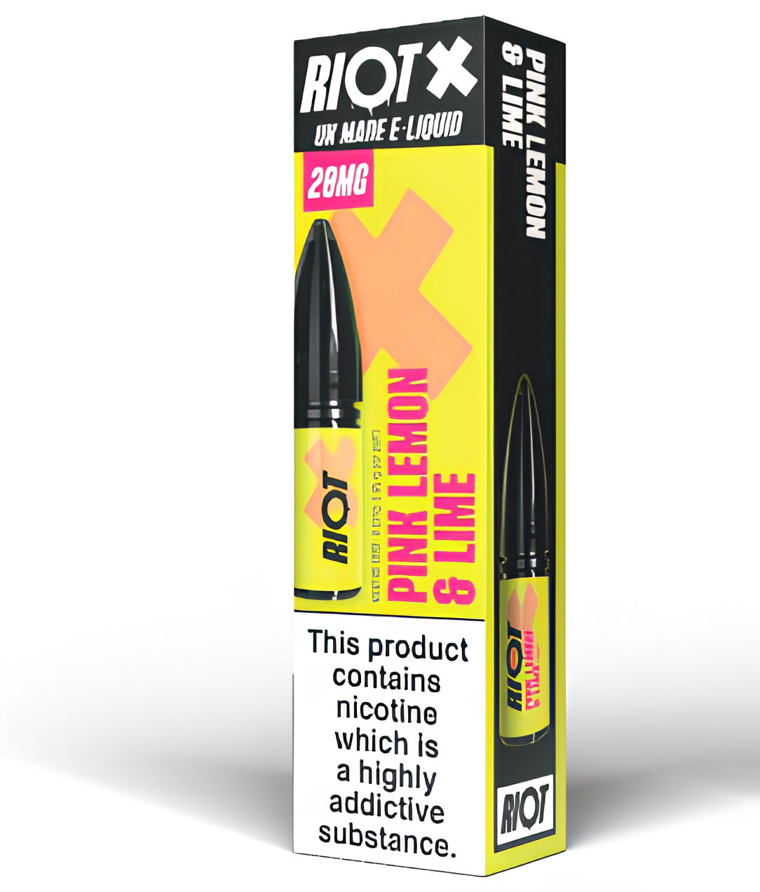 PINK LEMON LIME - RIOT X - 10ML NIC SALT E-LIQUID - 5MG | 10MG | 20MG BY RIOT SQUAD - VapePure
