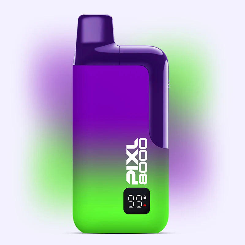 PIXL 8000 SOUR CHERRY APPLE PRE-FILLED VAPE KIT - 20mg