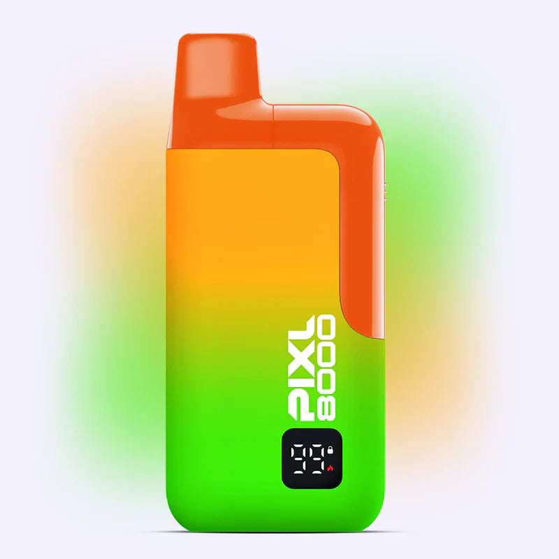PIXL 8000 SOUR PINEAPPLE MANGO PRE-FILLED VAPE KIT - 20mg