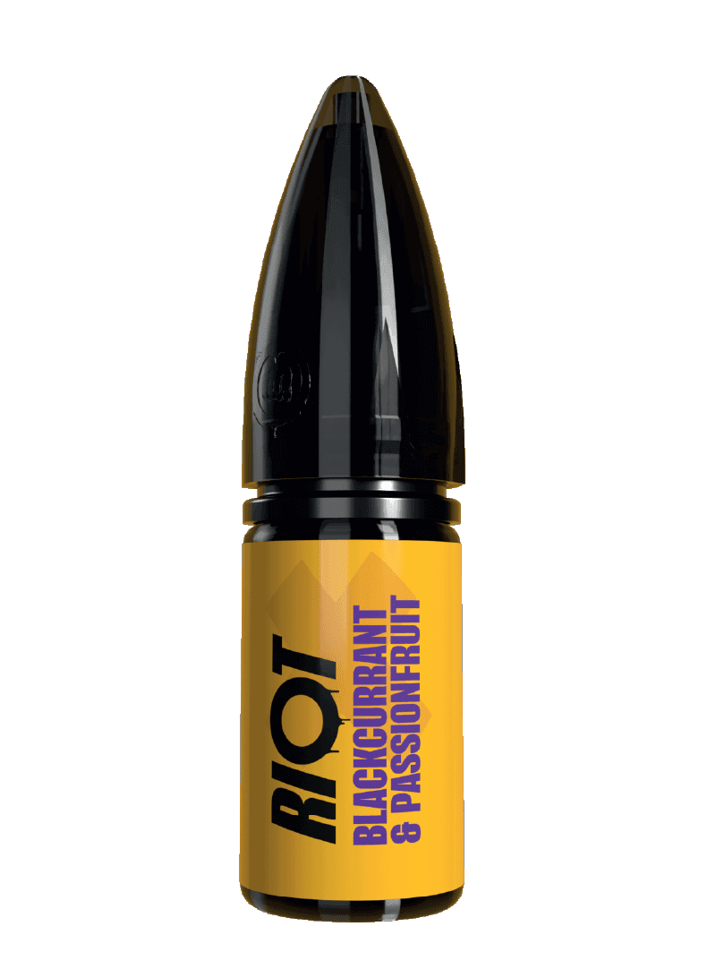 BLACKCURRANT & PASSIONFRUIT - RIOT X - 10ML NIC SALT E-LIQUID - 5MG | 10MG | 20MG BY RIOT SQUAD - VapePure