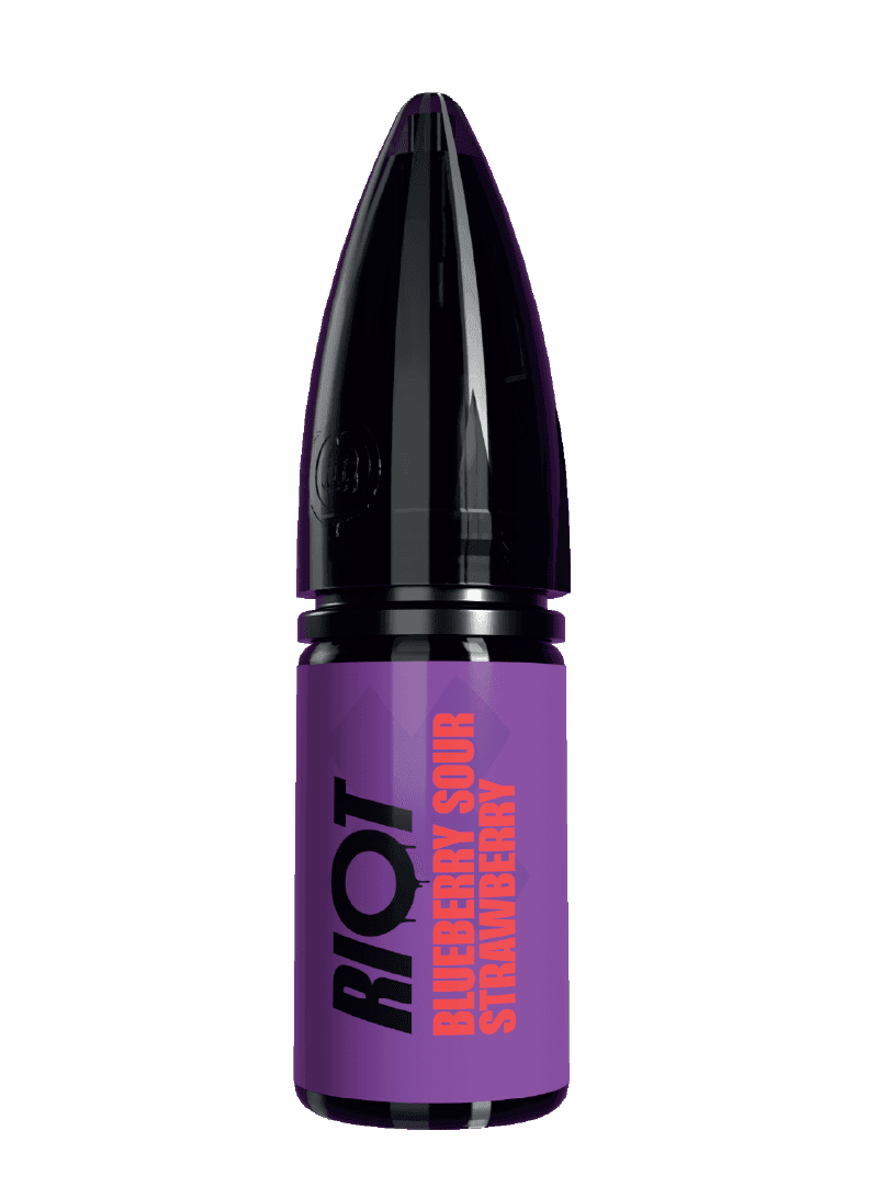 BLUEBERRY SOUR STRAWBERRY - RIOT X - 10ML NIC SALT E-LIQUID - 5MG | 10MG | 20MG BY RIOT SQUAD - VapePure