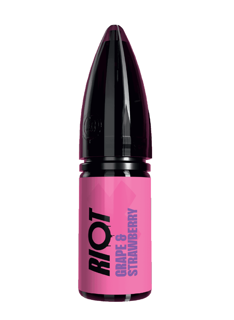 GRAPE & STRAWBERRY - RIOT X - 10ML NIC SALT E-LIQUID - 5MG | 10MG | 20MG BY RIOT SQUAD - VapePure