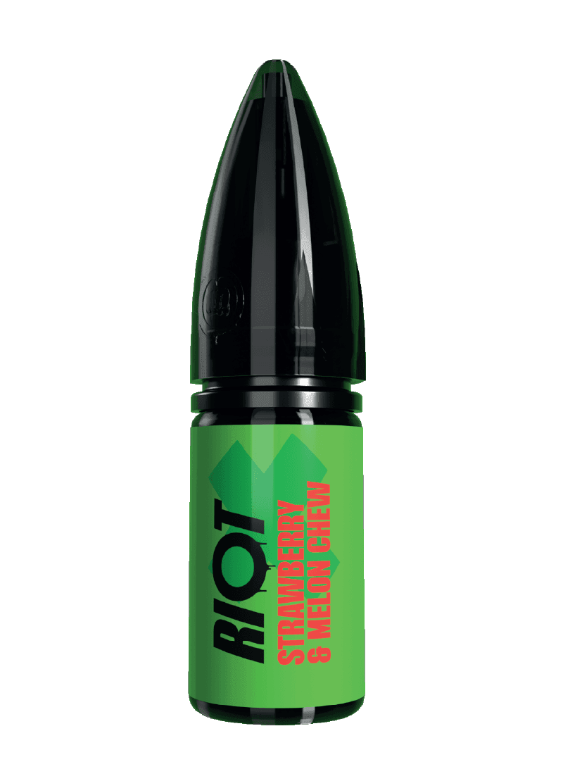 STRAWBERRY & MELON CHEW - RIOT X - 10ML NIC SALT E-LIQUID - 5MG | 10MG | 20MG BY RIOT SQUAD - VapePure