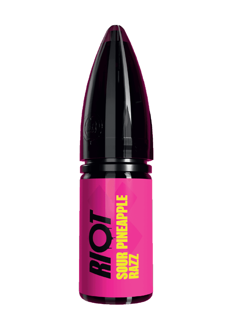 SOUR PINEAPPLE RAZZ - RIOT X - 10ML NIC SALT E-LIQUID - 5MG | 10MG | 20MG BY RIOT SQUAD - VapePure