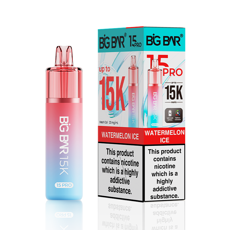 Watermelon Ice Big Bar 15000 Pro Prefilled Vape Kit