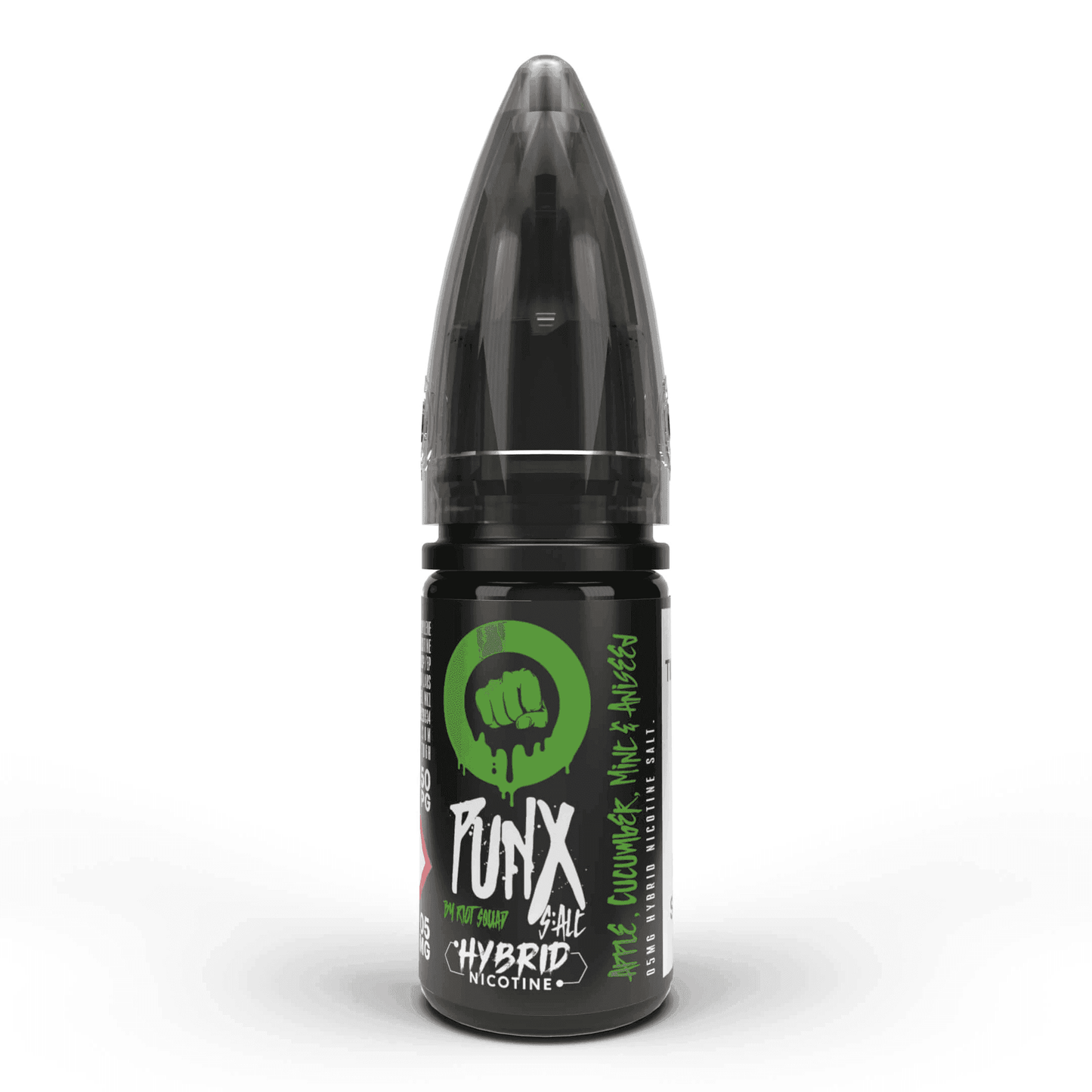 APPLE, CUCUMBER, MINT & ANISEED - PUNX BY RIOT - 10ML NIC SALT E-LIQUID - 5MG | 10MG | 20MG BY RIOT SQUAD - VapePure