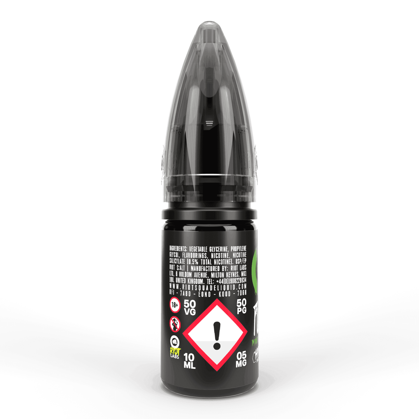 APPLE, CUCUMBER, MINT & ANISEED - PUNX BY RIOT - 10ML NIC SALT E-LIQUID - 5MG | 10MG | 20MG BY RIOT SQUAD - VapePure