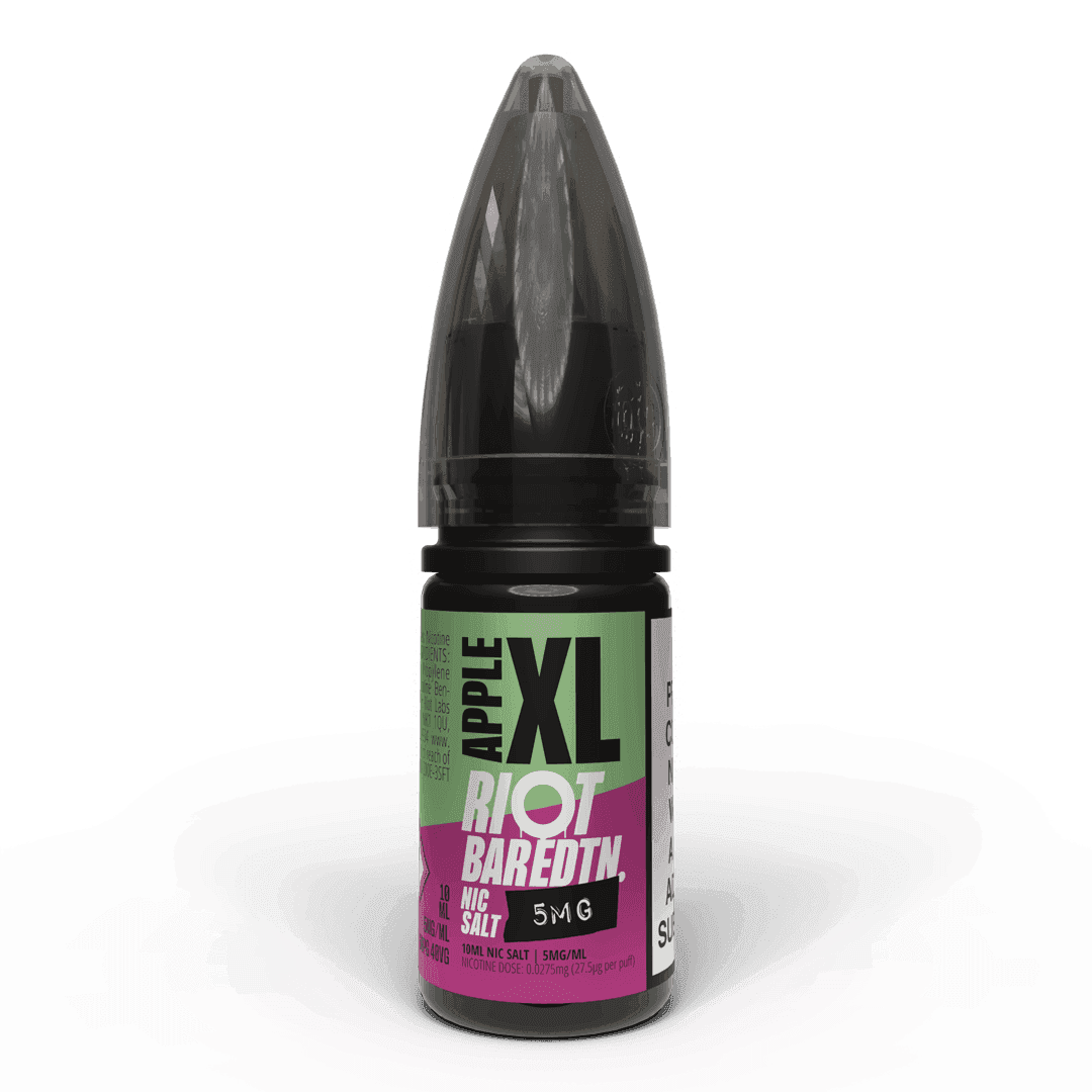 APPLE XL - BAR EDTN - 10ML NIC SALT E-LIQUID - 0MG | 5MG | 10MG | 20MG BY RIOT SQUAD - VapePure