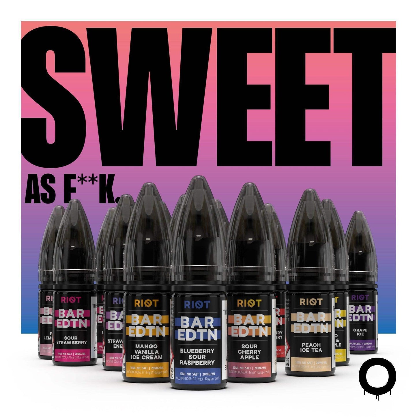 BAR EDTN - SWEET AS F**K - 5MG | 10MG | 20MG BY RIOT SQUAD - VapePure