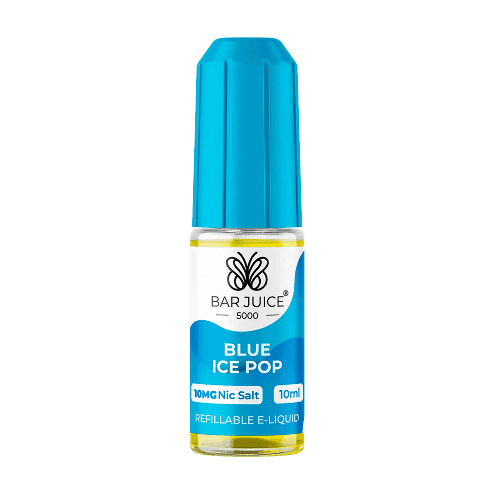 BLUE ICE POP 10ML E LIQUID NICOTINE SALT BY BAR JUICE 5000 - 5MG|10MG|20MG - VapePure