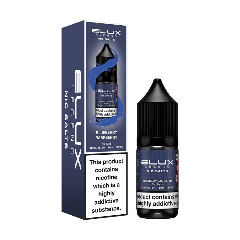 BLUEBERRY RASPBERRY 10ML NIC SALT BY ELUX LEGEND 10MG(1%) | 20MG(2%) - VapePure
