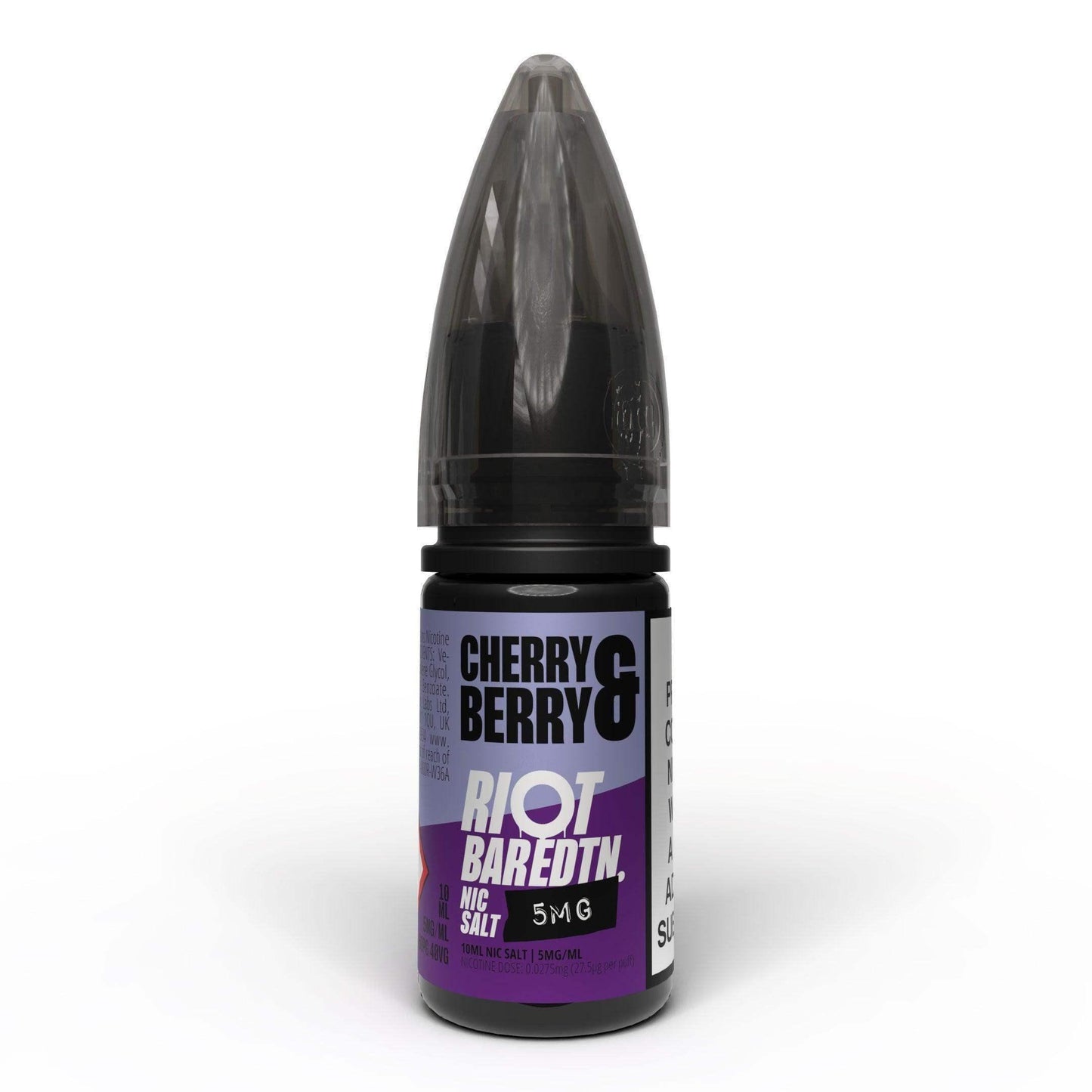 CHERRY BERRY - BAR EDTN - 10ML NIC SALT E-LIQUID - 5MG | 10MG | 20MG BY RIOT SQUAD - VapePure