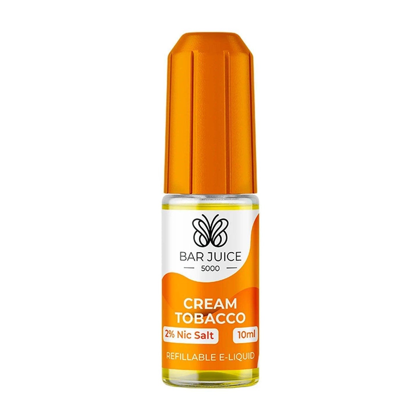 CREAM TOBACCO 10ML E LIQUID NICOTINE SALT BY BAR JUICE 5000 - VapePure