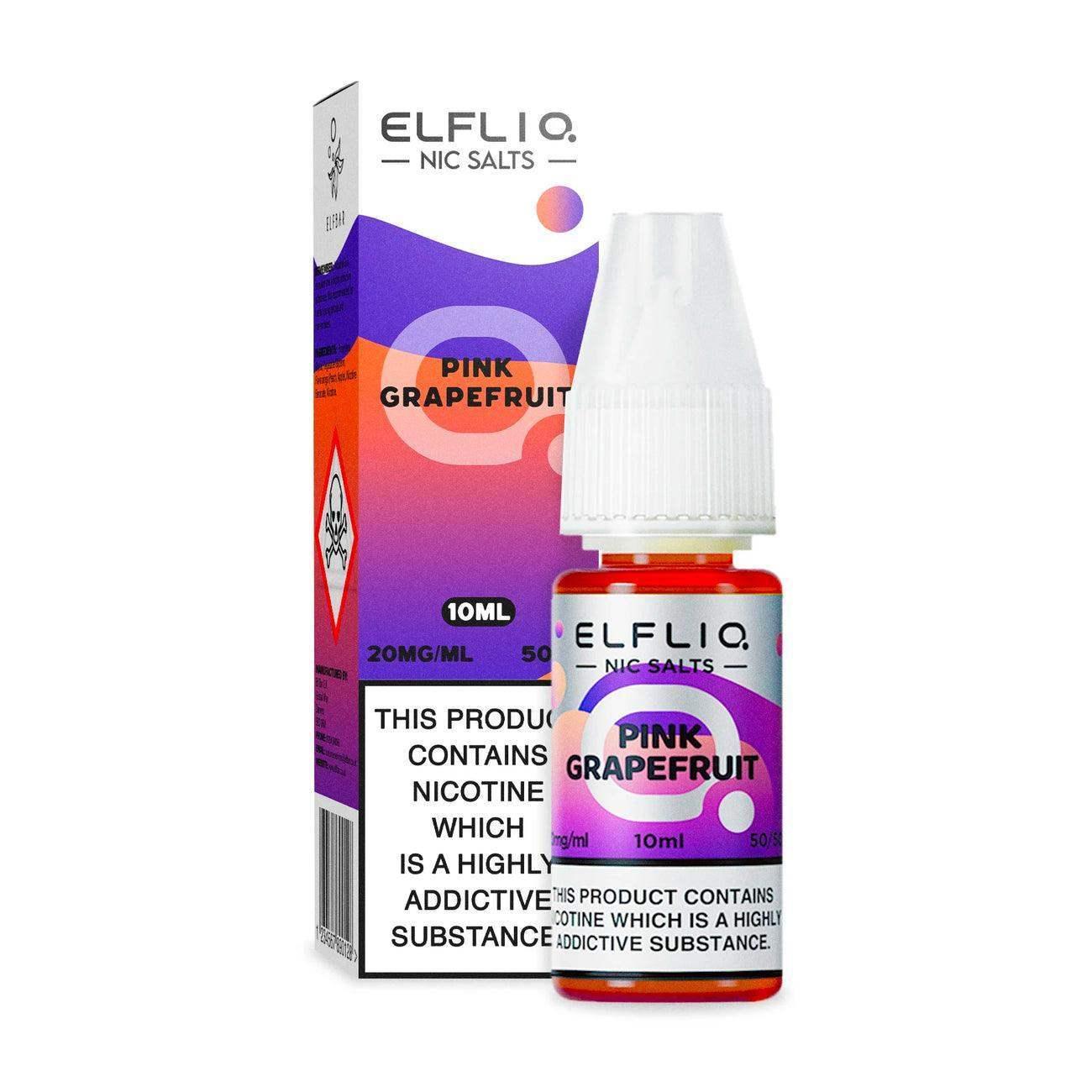 ELFLIQ: THE OFFICIAL ELF BAR LIQUID - 10ML E-LIQUID NICOTINE SALT - £2.99 - VapePure