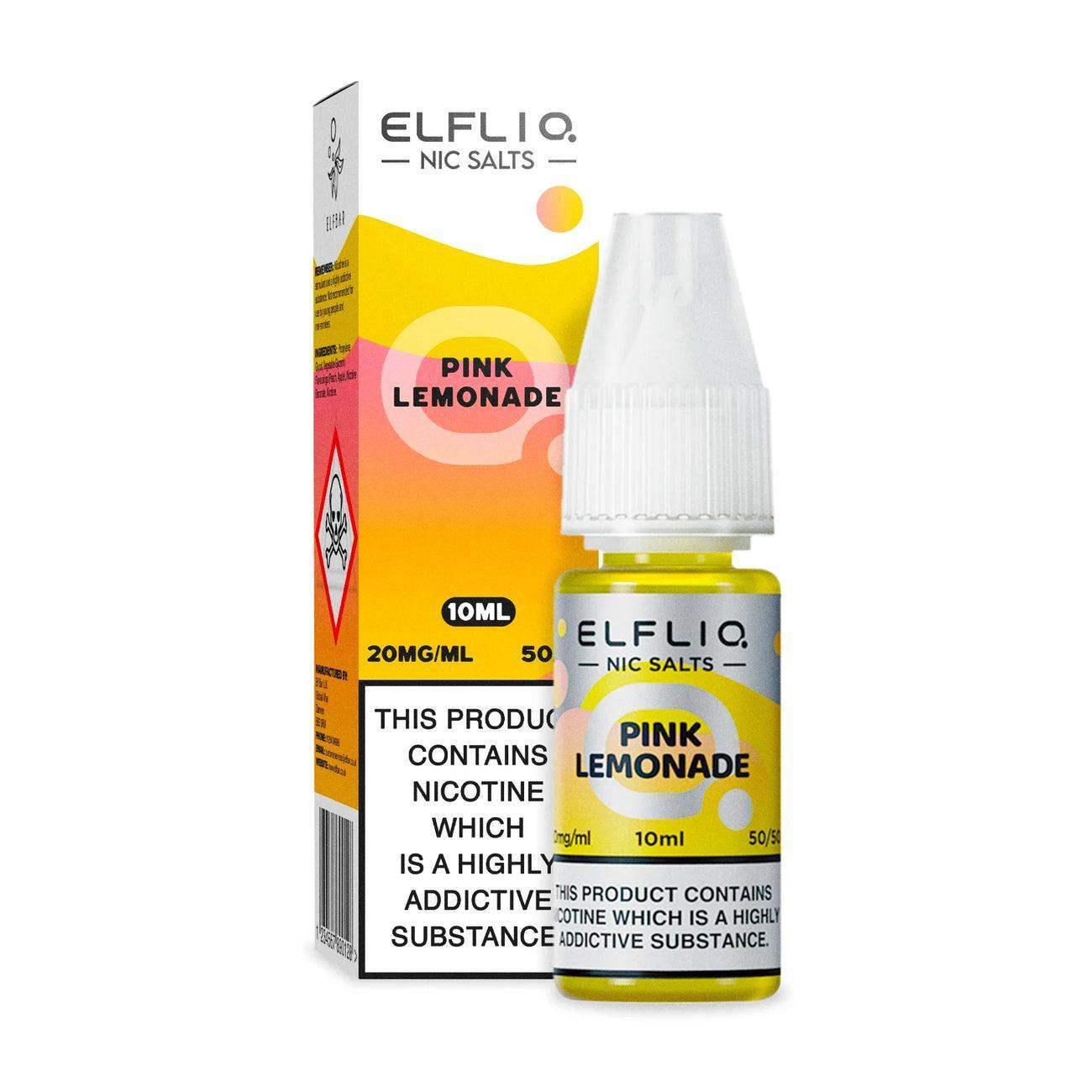 ELFLIQ: THE OFFICIAL ELF BAR LIQUID - 10ML E-LIQUID NICOTINE SALT - £2.99 - VapePure