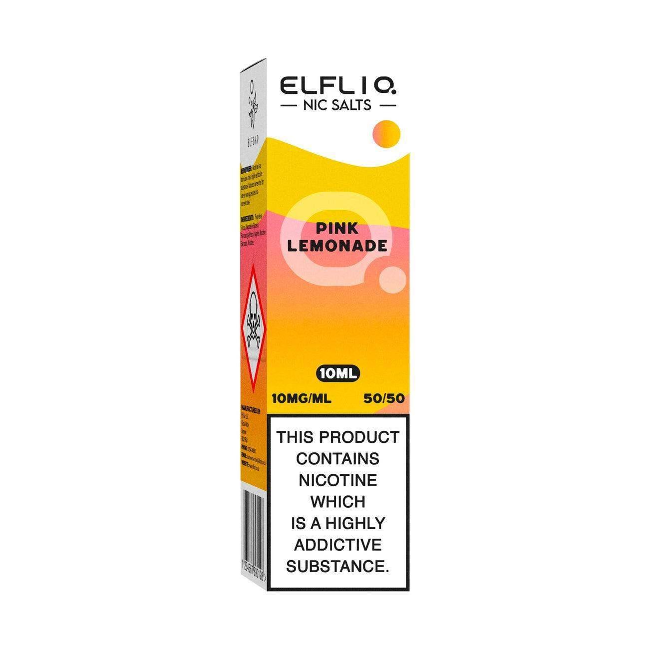 ELFLIQ: THE OFFICIAL ELF BAR LIQUID - 10ML E-LIQUID NICOTINE SALT - £2.99 - VapePure