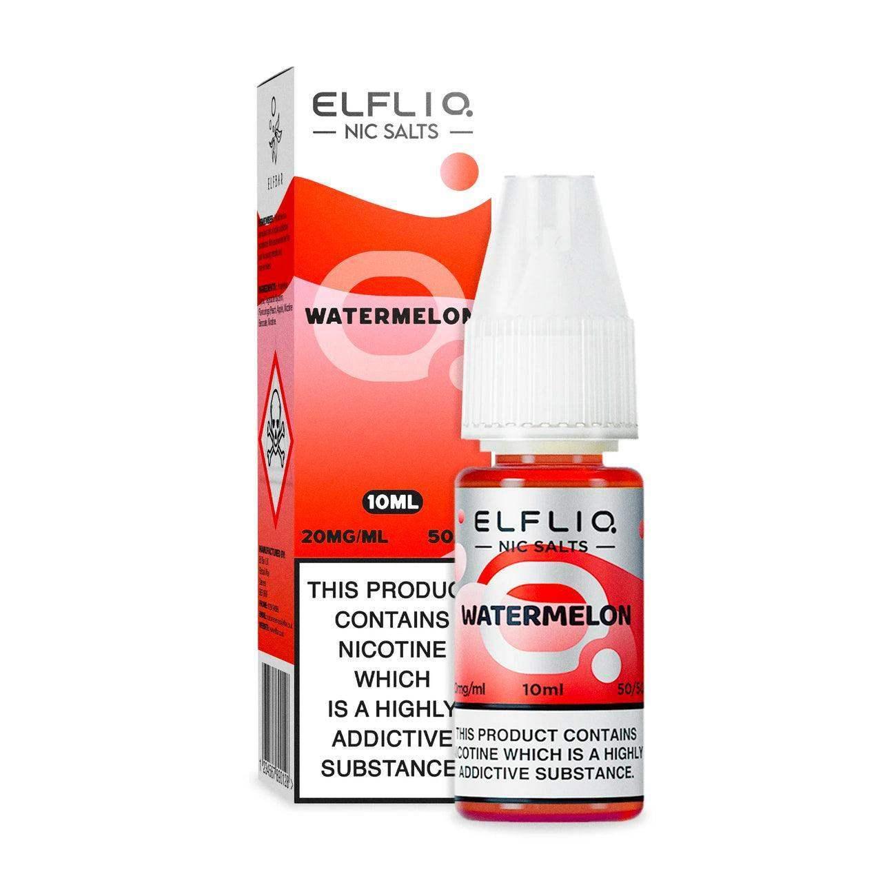 ELFLIQ: THE OFFICIAL ELF BAR LIQUID - 10ML E-LIQUID NICOTINE SALT - £2.99 - VapePure