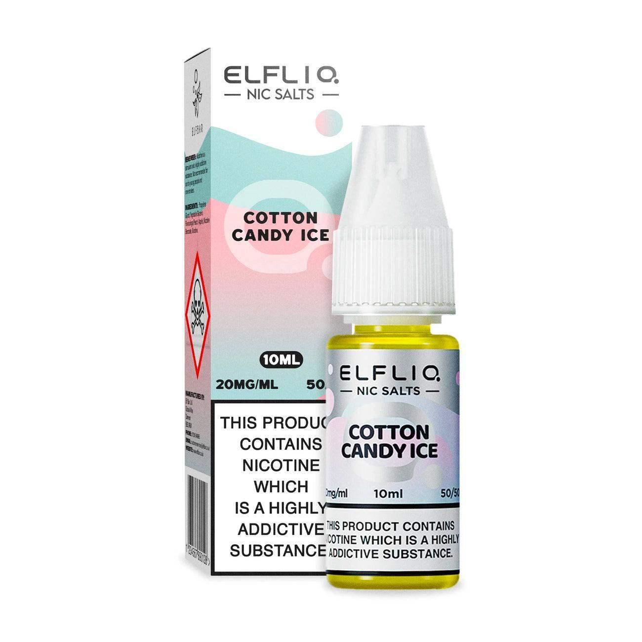 ELFLIQ: THE OFFICIAL ELF BAR LIQUID - 10ML E-LIQUID NICOTINE SALT - £2.99 - VapePure