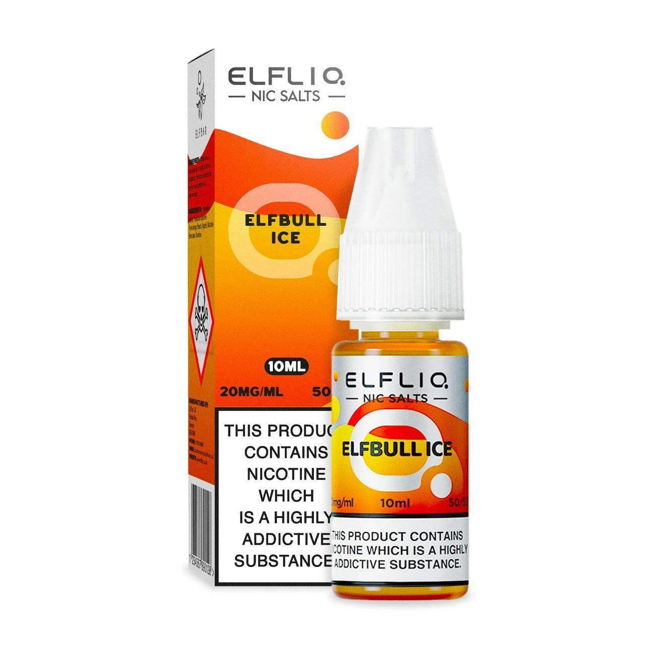 ELFLIQ: THE OFFICIAL ELF BAR LIQUID - 10ML E-LIQUID NICOTINE SALT - £2.99 - VapePure