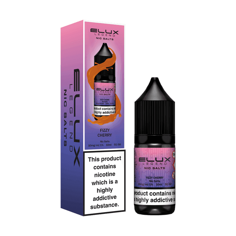 FIZZY CHERRY 10ML NIC SALT BY ELUX LEGEND 10MG(1%) | 20MG(2%) - VapePure