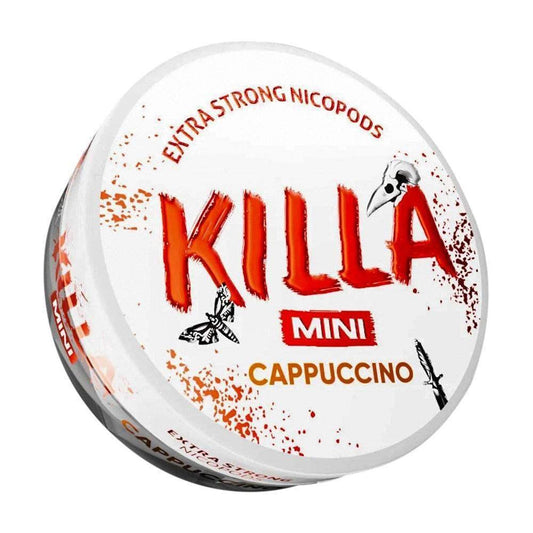 KILLA CAPPUCCINO NICOTINE POUCHES - 20PCS | 30PCS - 8MG | 12.8MG - VapePure