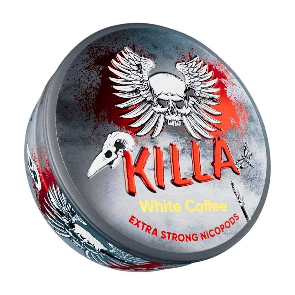 KILLA WHITE COFFEE NICOTINE POUCHES - 20PCS - 12.8MG - VapePure