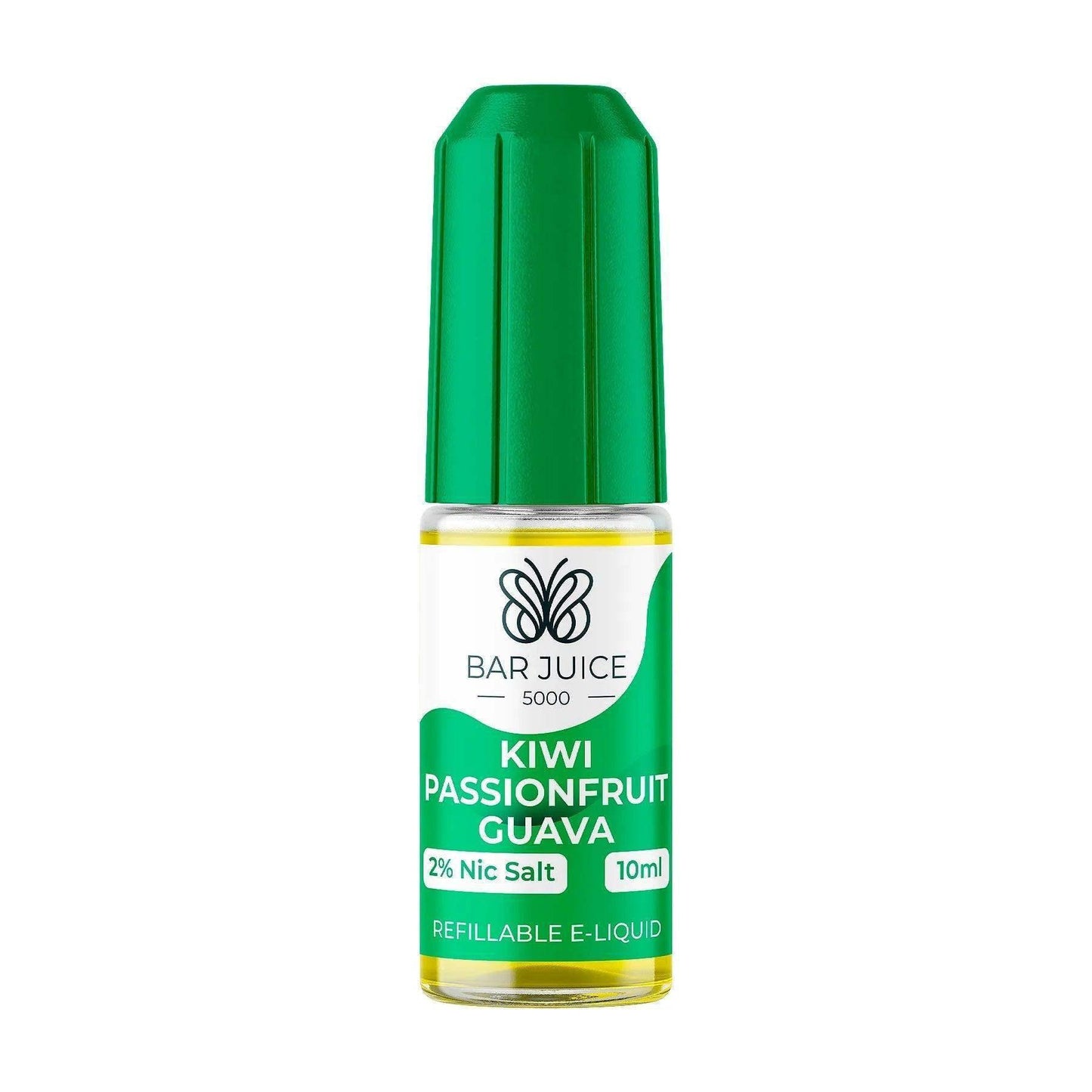 KIWI PASSIONFRUIT GUAVA 10ML E LIQUID NICOTINE SALT BY BAR JUICE 5000 - VapePure