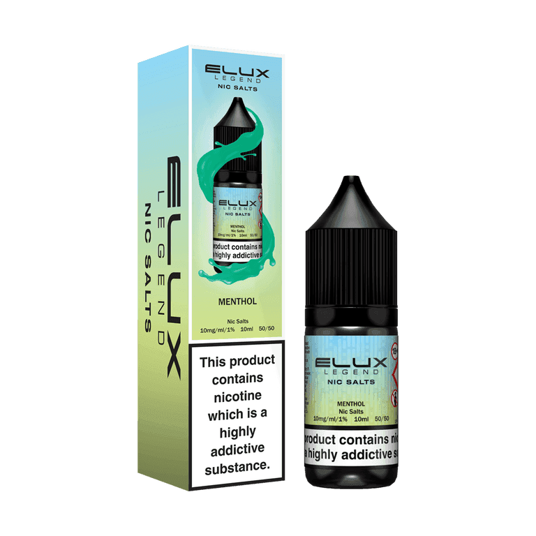 MENTHOL 10ML NIC SALT BY ELUX LEGEND 10MG(1%) | 20MG(2%) - VapePure