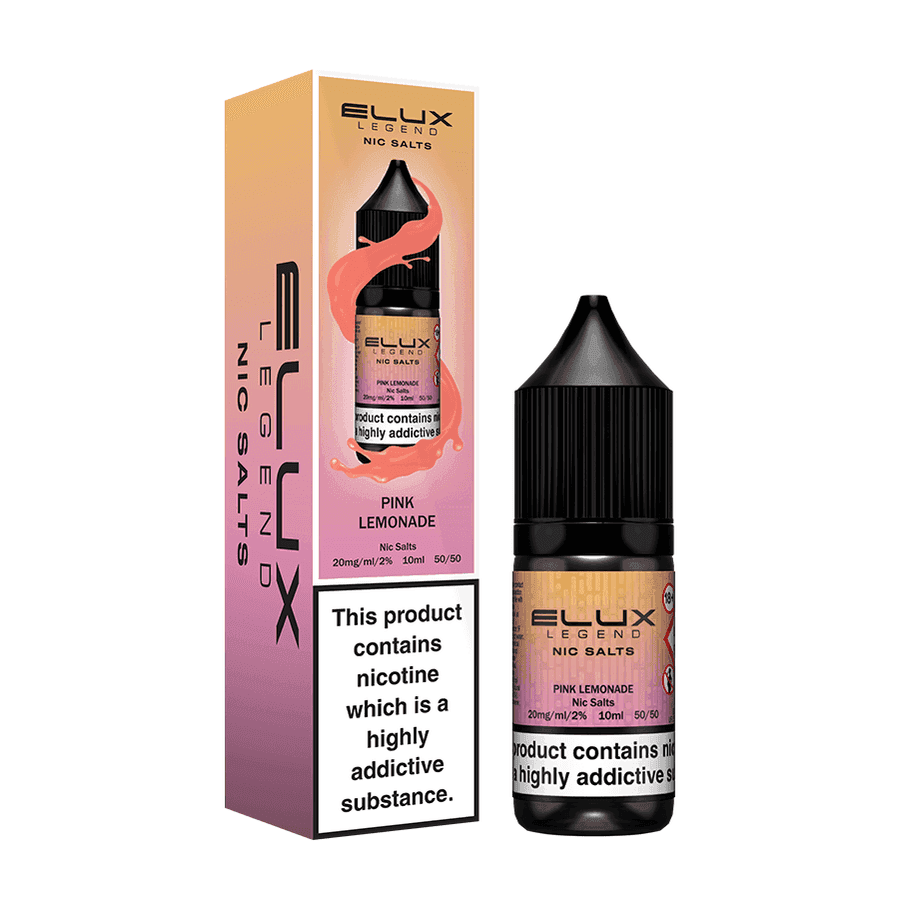PINK LEMONADE 10ML NIC SALT BY ELUX LEGEND 10MG(1%) | 20MG(2%) - VapePure