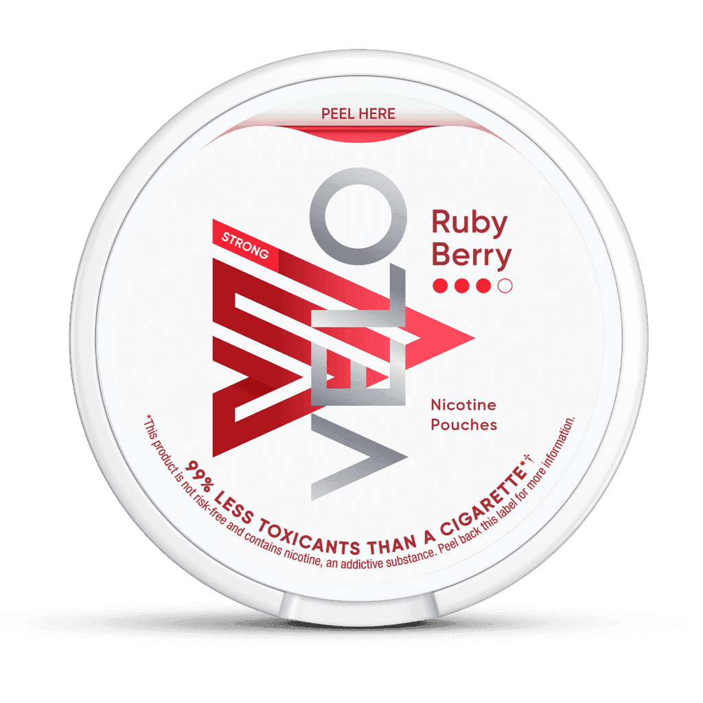 RUBY BERRY NICOTINE POUCHES BY VELO - VapePure