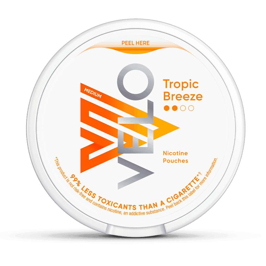 TROPIC BREEZE NICOTINE POUCHES BY VELO - VapePure
