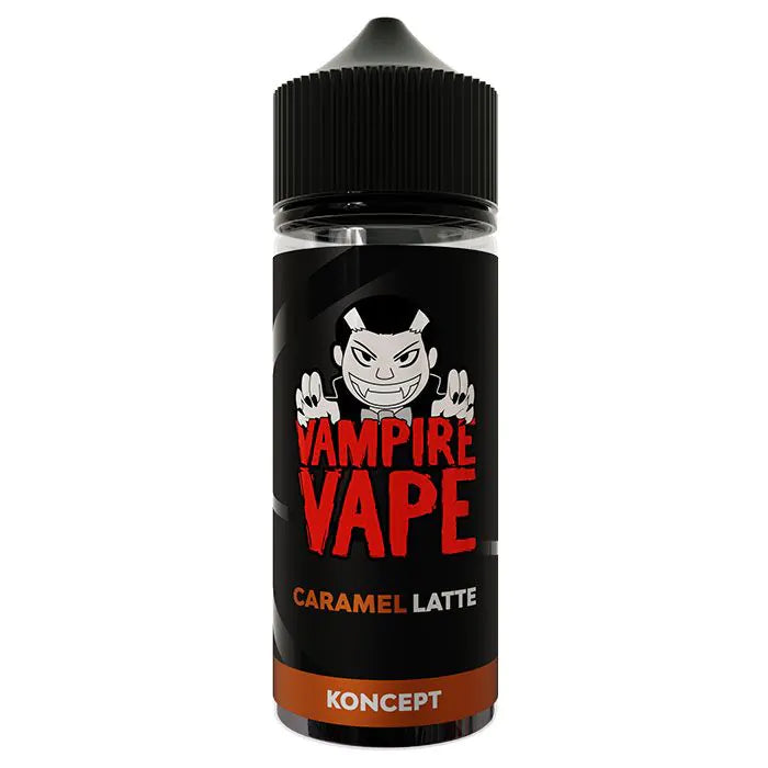 Vampire Vape 70/30 Caramel Latte 100ml Shortfill E-liquid - VapePure