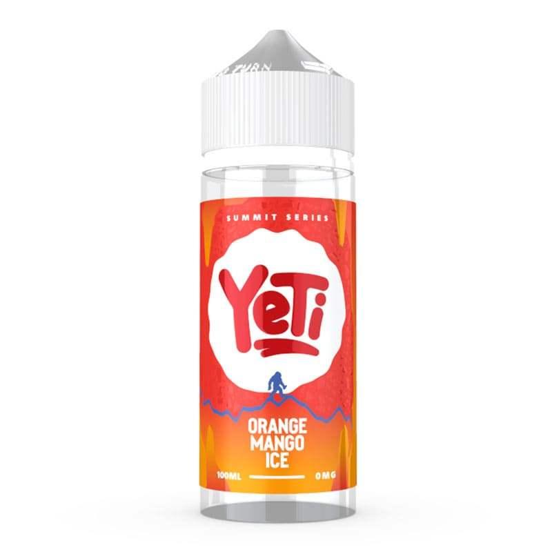 ORANGE MANGO ICE 100ML SHORT FILL E-LIQUID BY YETI SUMMIT SERIES - VapePure