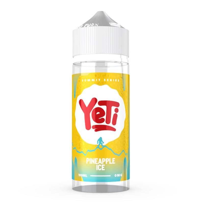 PINEAPPLE ICE 100ML SHORT FILL E-LIQUID BY YETI SUMMIT SERIES - VapePure