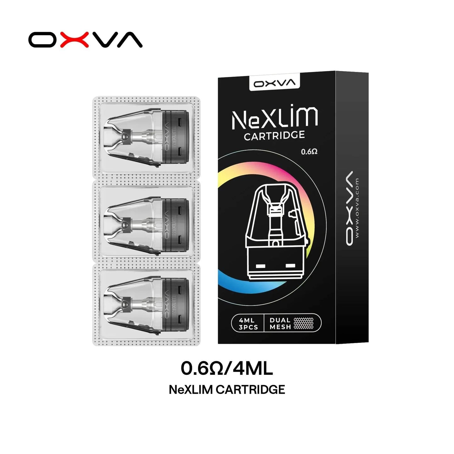 OXVA NEXLIM PODS CARTRIDGES - PACK OF 3 - VapePure