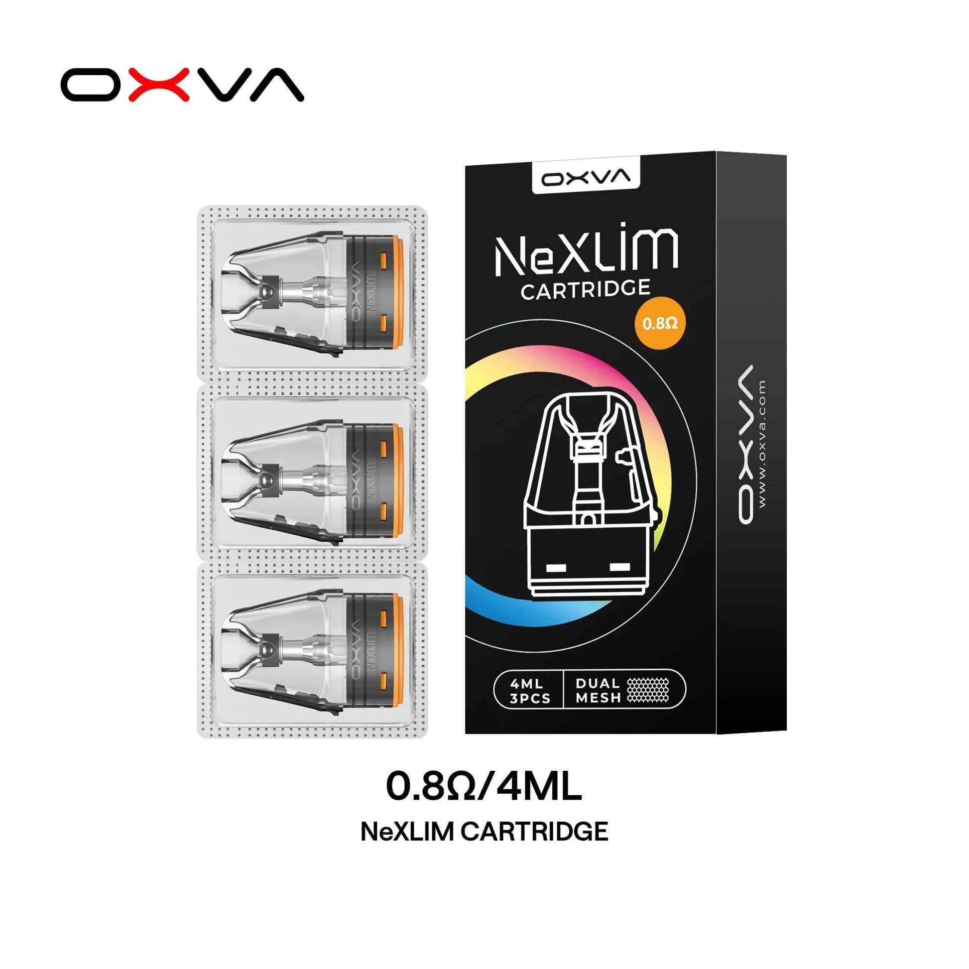 OXVA NEXLIM PODS CARTRIDGES - PACK OF 3 - VapePure