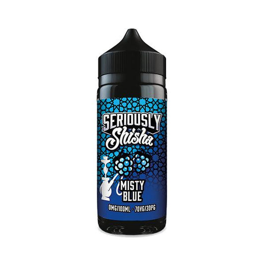 SERIOUSLY SHISHA - MISTY BLUE 100ML SHORT FILL E-LIQUID BY DOOZY - VapePure