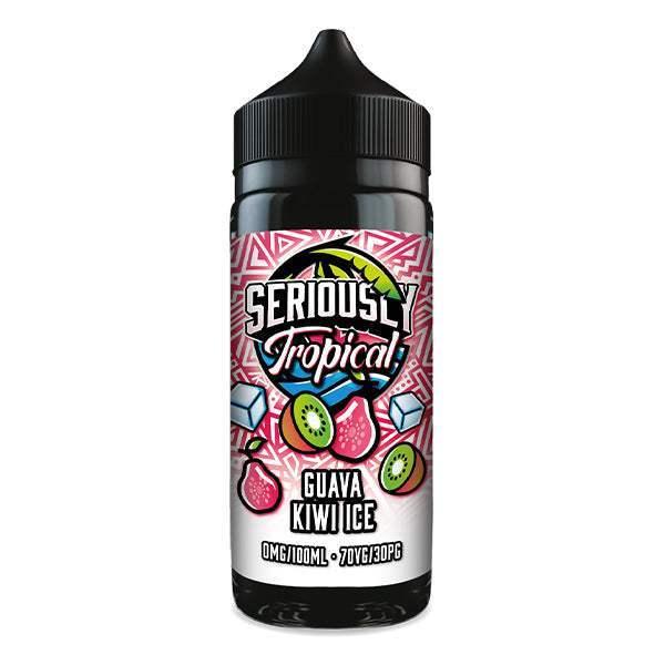 GUAVA KIWI ICE - SERIOUSLY TROPICAL - 100ML SHORT FILL E-LIQUID BY DOOZY - VapePure