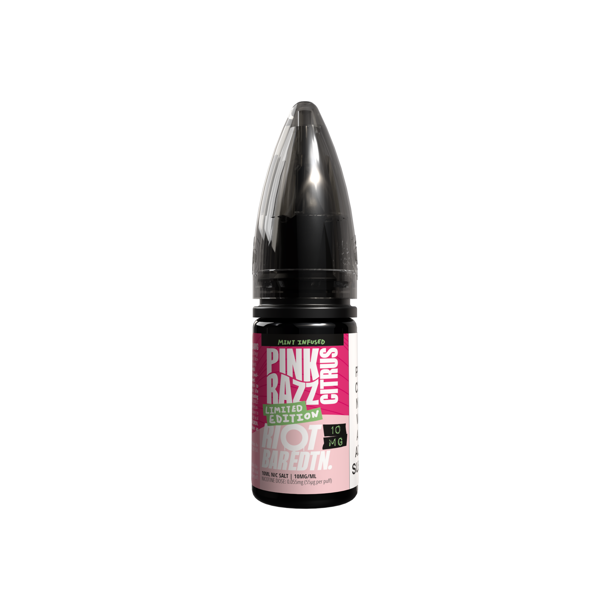 PINK RAZZ CITRUS - LMTD ETDN - 10ML NIC SALT E-LIQUID - 5MG | 10MG | 20MG BY RIOT SQUAD - VapePure