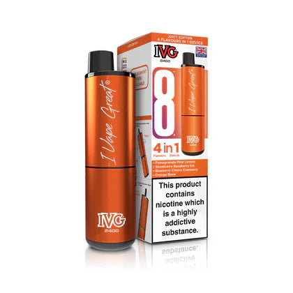 IVG 2400 4 In 1 Starter Kit Juicy Edition - VapePure