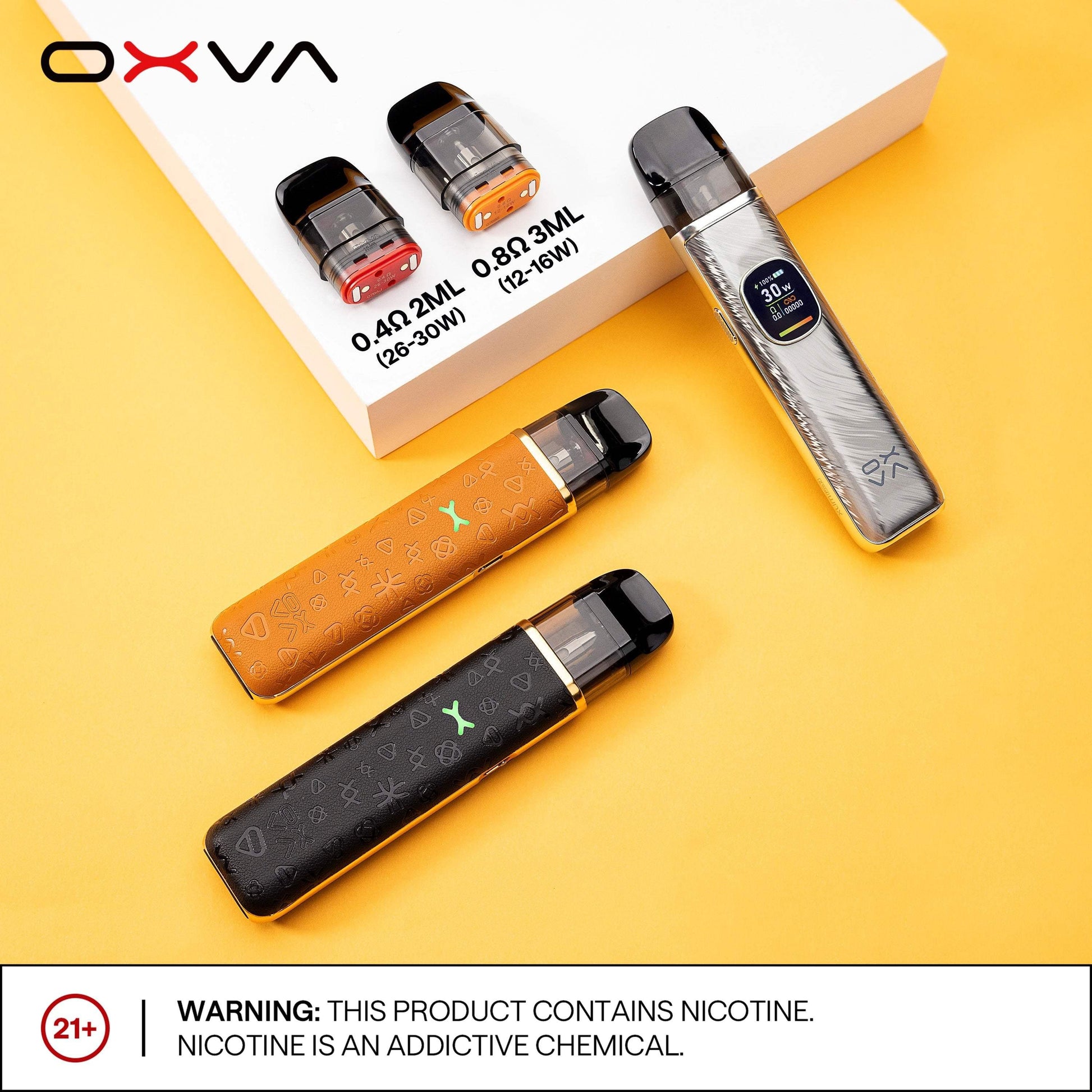 OXVA XLIM EZ TOP FILL PODS CARTRIDGES - PACK OF 3 - VapePure