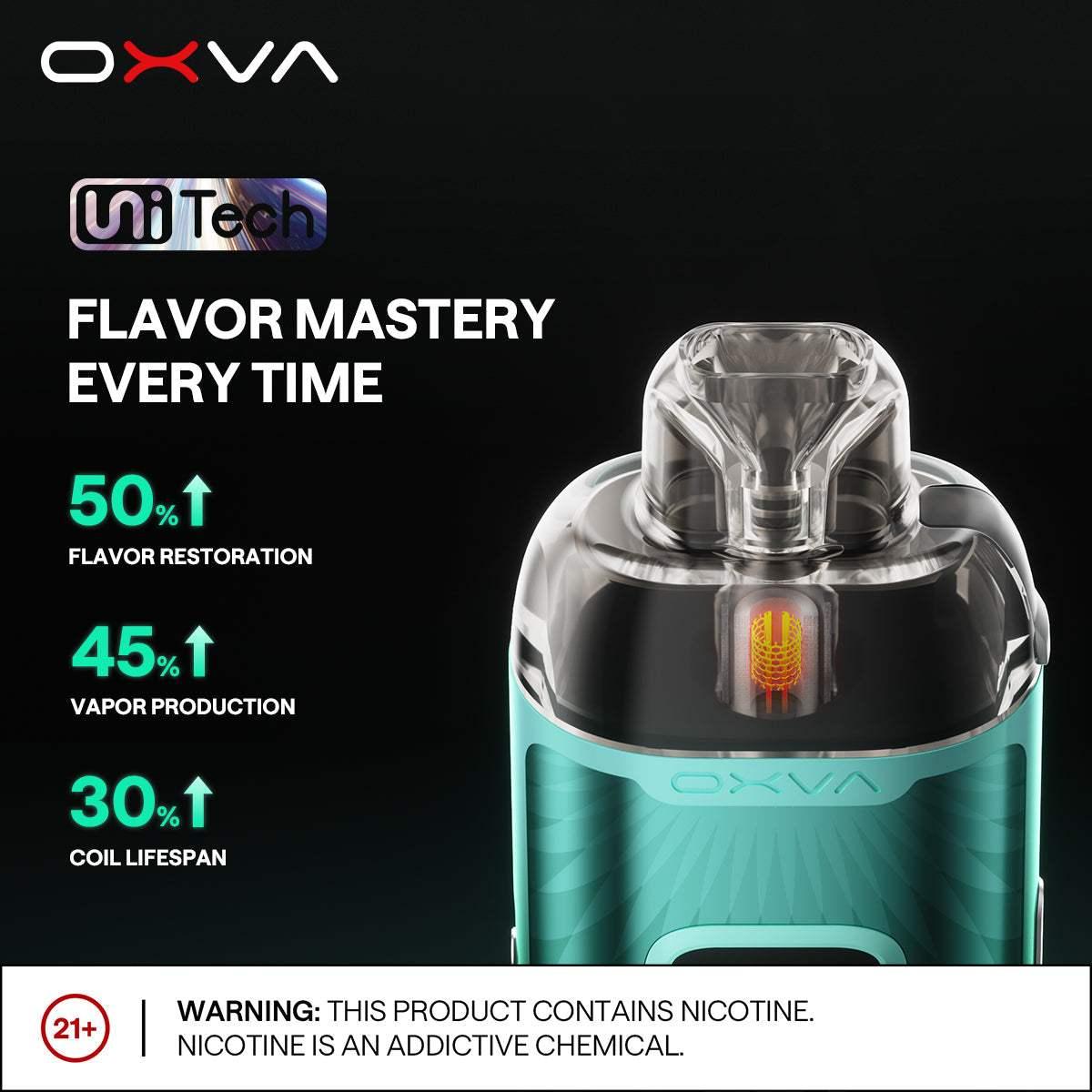 OXVA VPRIME 60W POD SYSTEM KIT - 2600MAH - VapePure