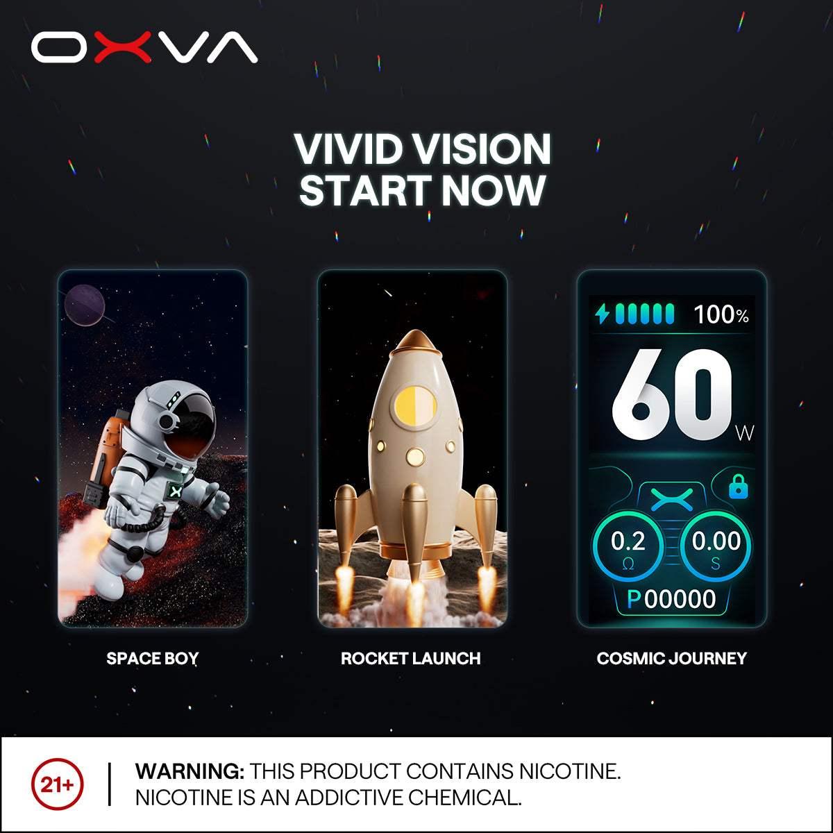 OXVA VPRIME 60W POD SYSTEM KIT - 2600MAH - VapePure