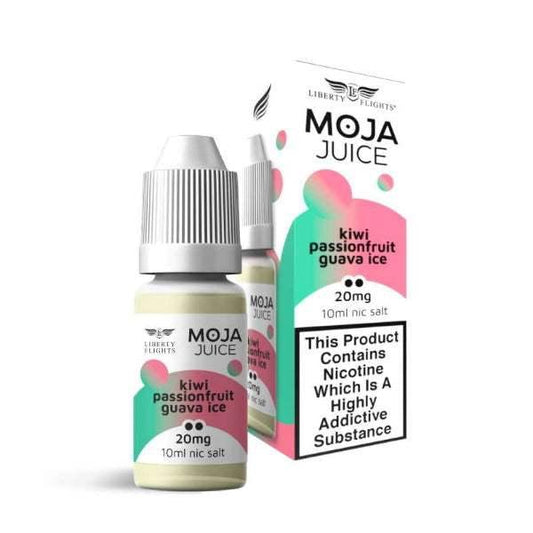KIWI PASSIONFRUIT GUAVA ICE - 10ML NIC SALT BY MOJA JUICE 10MG(1%) | 20MG(2%) - VapePure
